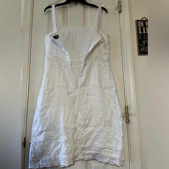 Ann Taylor Linen Dress Size 12 - Picture 10 of 10